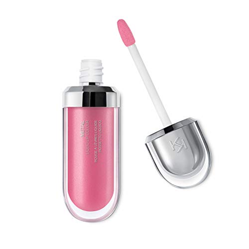 KIKO Milano Metallic Liquid Lipstick - 02 Vintage Rose High Coverage