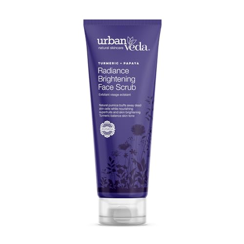 Urban Veda Exfoliating Face Scrub for Dry & Dull Skin - 4.2 Fl Oz