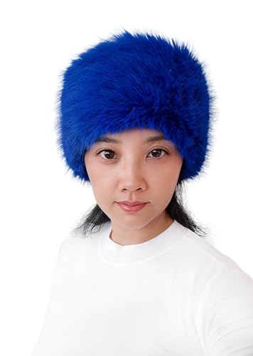 Lina & Lily Women's Winter Faux Fur Headband - Plush Ear Warmer