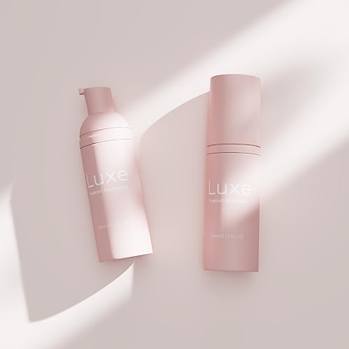 Luxe Cosmetics Eyelash Shampoo - Gentle, Sulfate-Free Hydrating Lash Cleanser