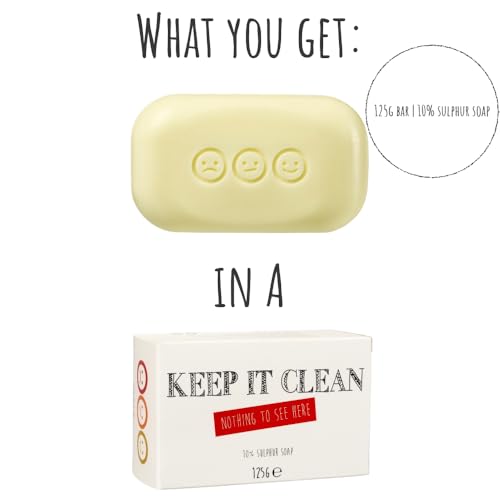 Sulfur Bar Soap for Acne & Skin Purification - Keep It Clean by whytheface