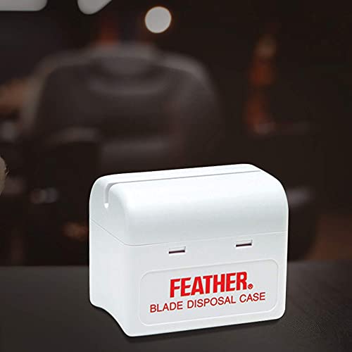 Feather Razor Disposal Case 1 Count - Safe Blade Holder for Feather Razors