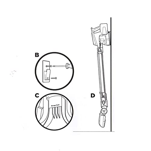 Sionlan Vacuum Attachments 2-Pack for Shark HV300 Series