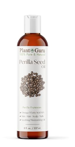 Perilla Seed Oil 8oz Cold Pressed Natural Skin & Hair Moisturizer