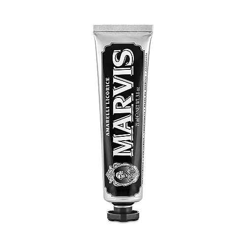Marvis Licorice Toothpaste - Minty Flavor for Fresh Breath