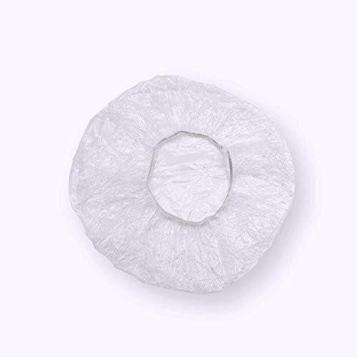 Colortrak Disposable Bouffant Caps for Hair Treatments - Clear