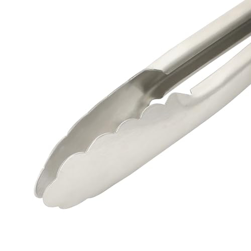 Sur La Table Stainless Steel Kitchen Tongs - 8.5 Inch Durable Cooking Tool