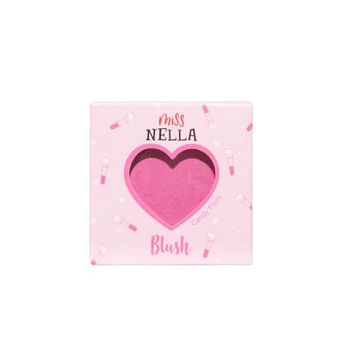 Miss Nella Candy Floss Blush for Kids - Non-Toxic Matte Powder