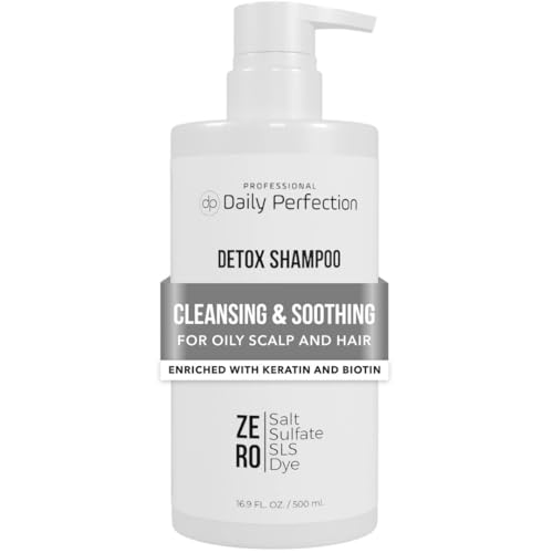 Detox Shampoo with Biotin & Keratin - 16.9 Fl Oz Daily Perfection