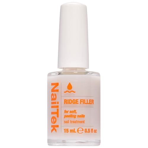 Nail Tek Ridge Filler Formula 2 - Nail Strengthener & Base Coat, 0.5 fl oz