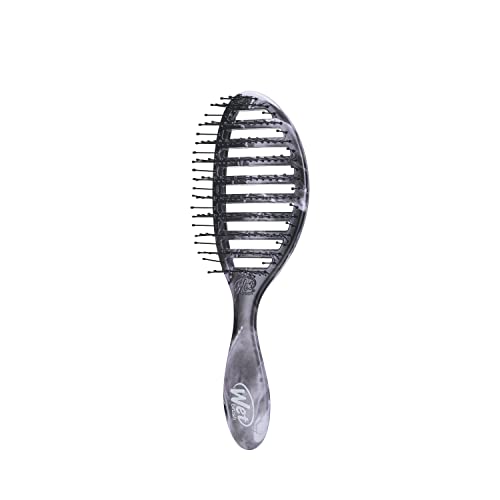 Wet Brush Speed Dry Vented Hair Brush - Onyx Metallic Marble