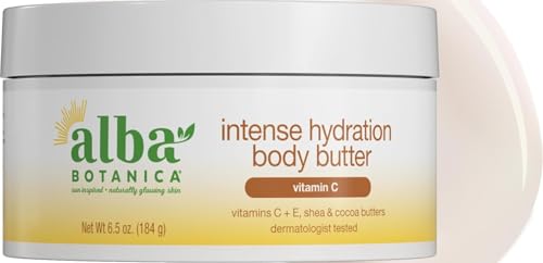 Alba Botanica Intense Hydration Whipped Body Butter, 6.5 Oz