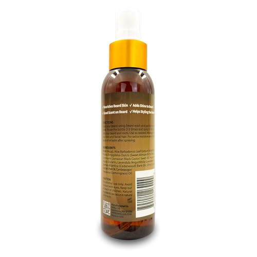 Well's Oil Mega Growth Beard Conditioning Spray - 4 fl oz