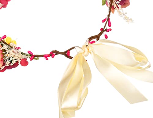 Vivivalue Floral Crown Headband Hair Wreath - Variation 4