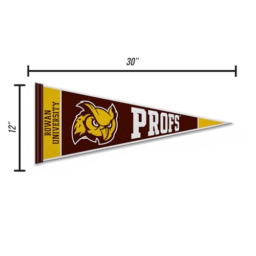 NCAA Rowan Profs 12" x 30" Felt Wall Pennant for Home Decor