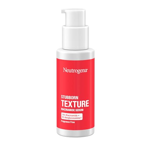Neutrogena Stubborn Texture Resurfacing Serum - 10% Niacinamide, 4% Neoglucosamine, 1 fl oz - Acne-Prone Skin