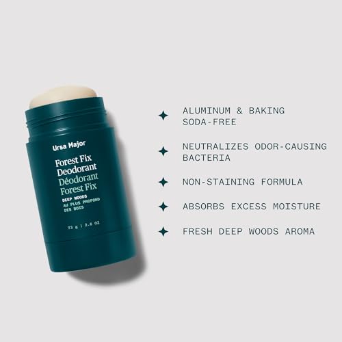 Ursa Major Forest Fix Natural Deodorant - Aluminum-Free, 2.6 oz