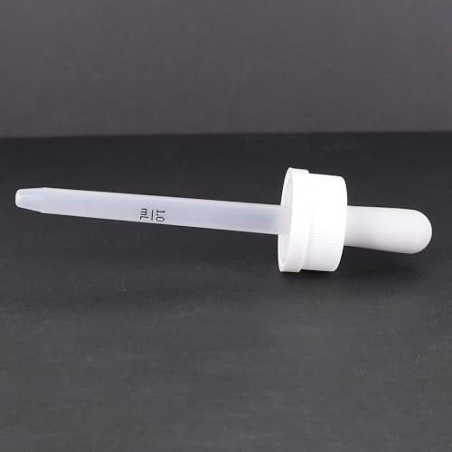 6 Pack Replacement 1.0ml Plastic Dropper Tips for Minoxidil Bottles