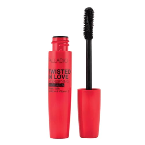 Palladio Twisted In Love Mascara - Black, 0.34 oz