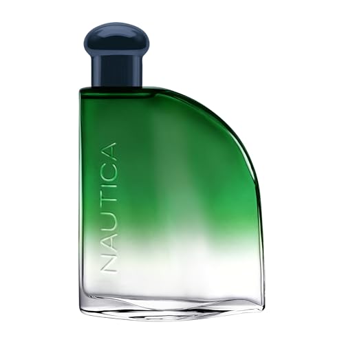 Nautica Color Green Eau de Toilette for Men, 1.6oz - Woody Fragrance