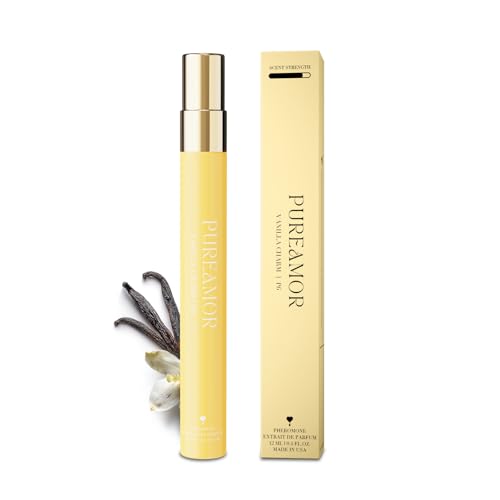 PUREAMOR Vanilla Charm Pheromone Perfume for Women - Long Lasting Extrait