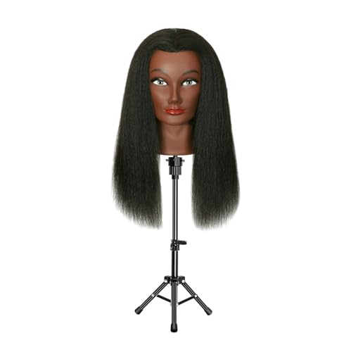 FUTAI Adjustable Wig Stand Tripod for Mannequin Head - Metal Holder