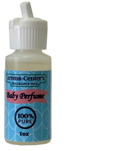 Baby Fragrance Body Oil 1 OZ Alcohol-Free Powder Fresh Scent Unisex - Aroma-Center