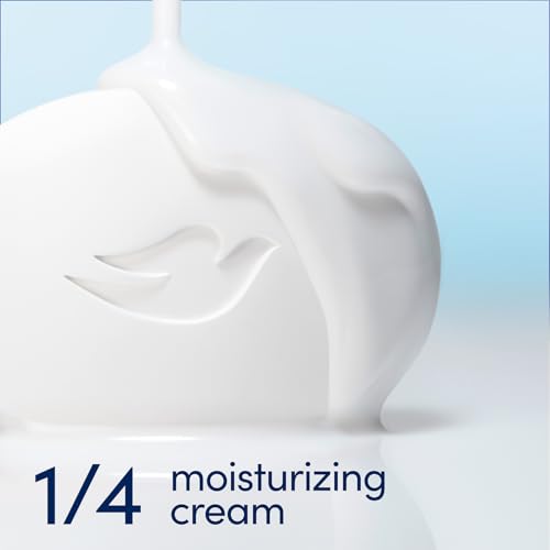 Dove Sensitive Skin Beauty Bar 4-Pack with Moisturizing Cream