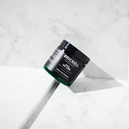 Brickell Men's Renewing Face Scrub - Deep Exfoliating 2oz