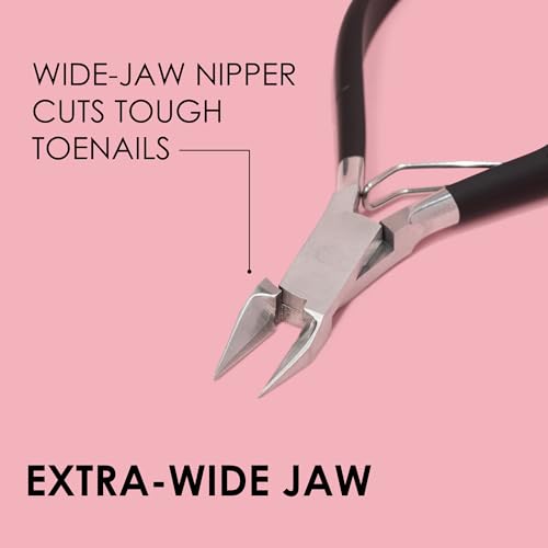 JAPONESQUE Soft Touch Toenail Clipper & Cuticle Pusher Manicure Set