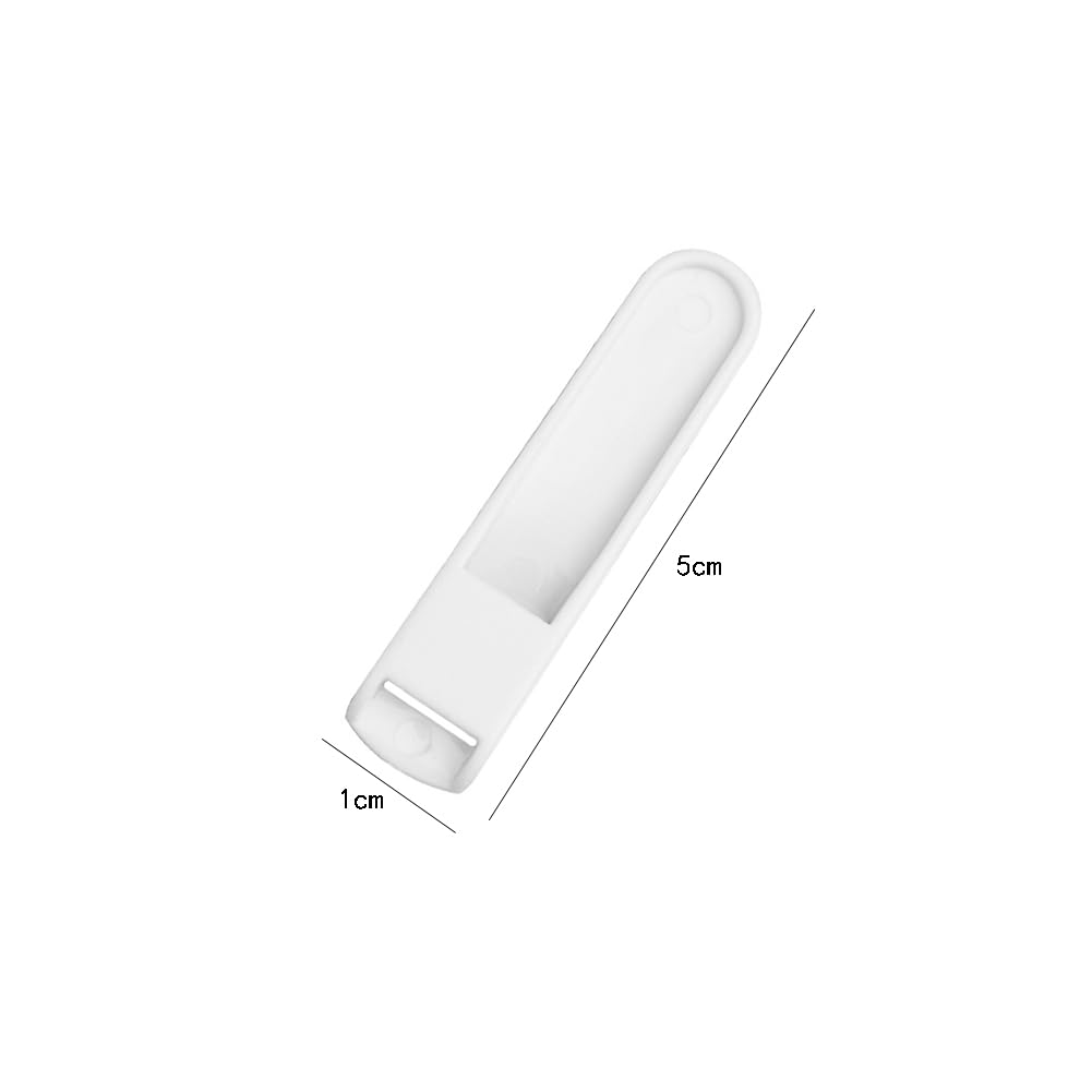 20 Pieces Tweezer Protector Plastic Tweezer Protector Cap Tweezers Tip Covers Tweezer Sleeve Tweezer Point Protectors Tweezers Protective Cover(White)