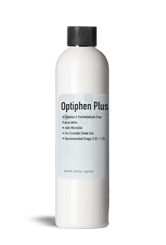 Optiphen Plus Preservative for Cosmetics and Lotions - 8oz Natural Skin Care Preservative