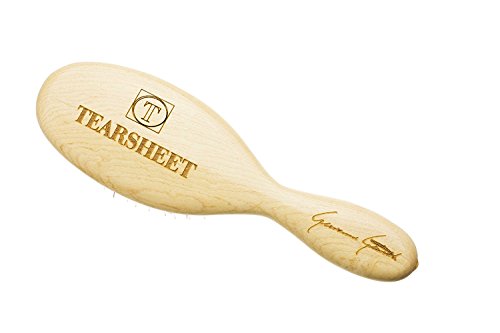 Tearsheet Luxury Boar Bristle Hair Brush for Smooth, Frizz-Free Styling