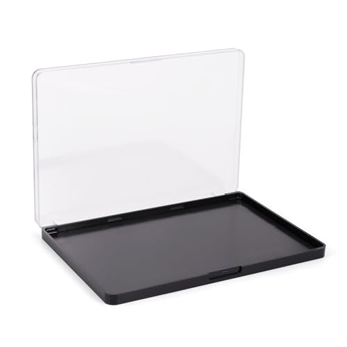 Large Magnetic Makeup Palette with Clear Lid - Empty Eyeshadow Organizer