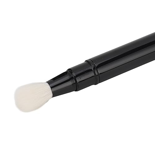 Retractable Dual Eyeshadow Brush - Portable Double-Ended Eye Makeup Tool