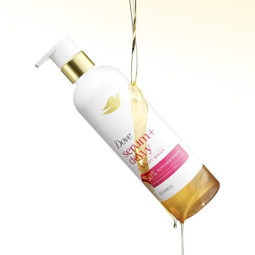 Dove Dewy Shower Oil Body Wash with Glycerin, Coconut & Geranium - 15.3 fl oz