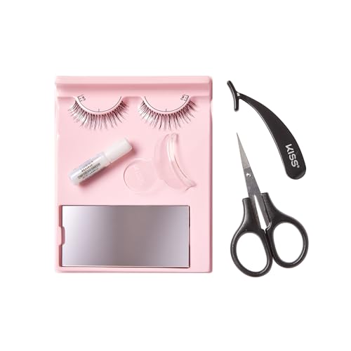 KISS Lash-101 All-In-One False Eyelash Kit for Beginners