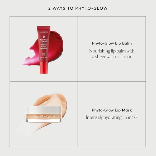 Naturium Phyto-Glow Lip Balm - Hydrating Glossy Finish 0.34 oz