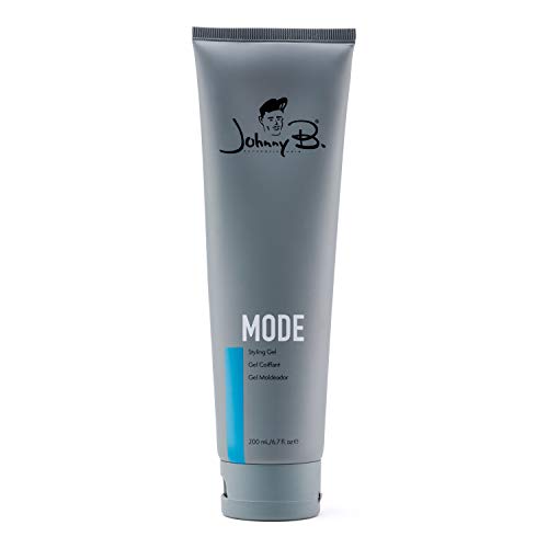 Johnny B. Mode Professional Hair Gel 6.7oz Long Lasting, Alcohol-Free, No-Flake - Pack of 1