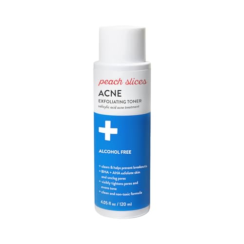Peach Slices Acne Exfoliating Toner - 2% Salicylic Acid, 4.05 oz