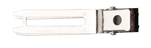 Diane 1.75" Nickel Plated Double Prong Slide-in Clips - 80 Count