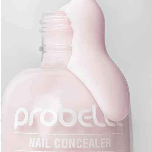 Probelle Illuminating Nail Concealer - Sheer Brightening Polish for Discolored Nails