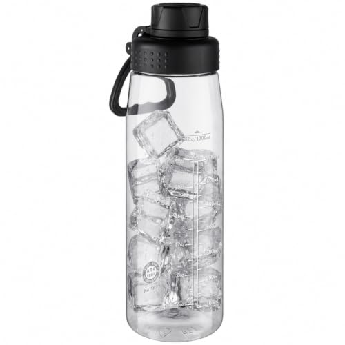 32oz Clear BPA-Free Tritan Water Bottle with Fast Flow Lid