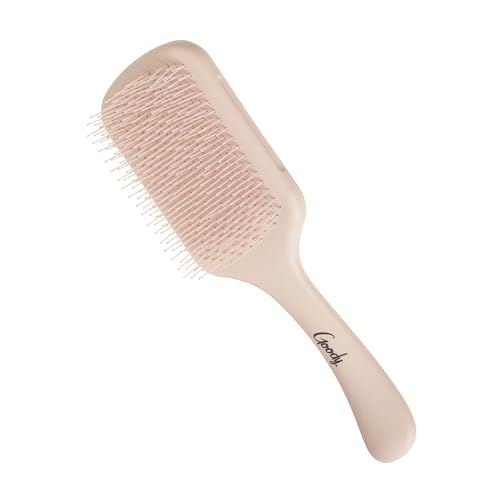 Goody TangleFix Paddle Brush - Dual-Length Detangling Brush for All Hair Types, Pink
