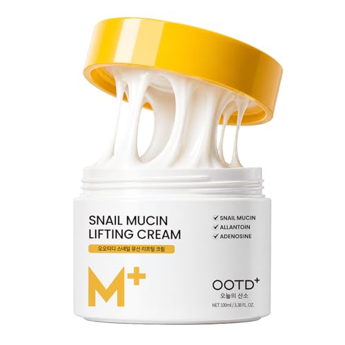 #OOTD Snail Mucin Face Moisturizer Cream - Fragrance-Free Anti-Aging Hydrating Skin Care