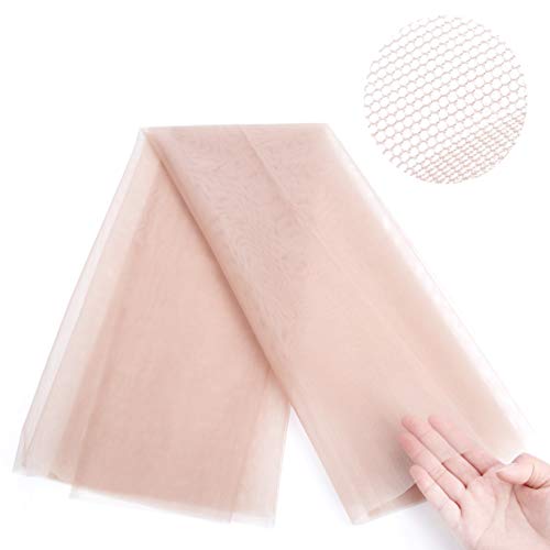 GEX Swiss Lace Net for Lace Wigs & Toupees - 1/2 Yard Blonde