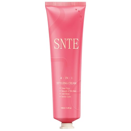 Samnyte 4-in-1 Hair Styling Cream - Anti-Frizz & Curl Defining Lotion