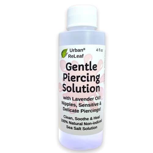 Urban ReLeaf Gentle Piercing Solution with Lavender Oil - 4oz