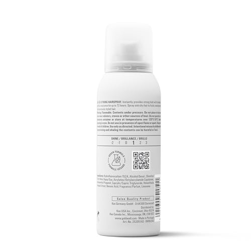 Goldwell Strong Hairspray | 72h Humidity & Frizz Resistance