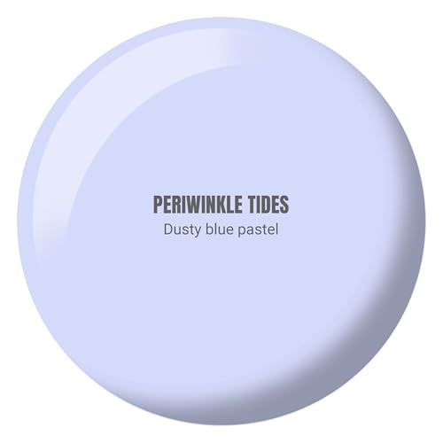 Daisy DND Gel Polish and Lacquer Duo Set - 107 Periwinkle Tides